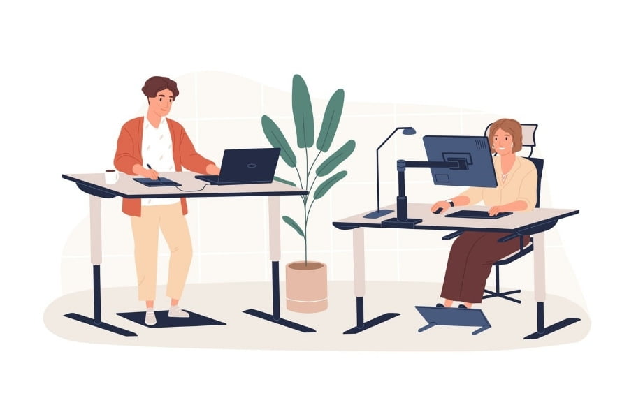 Prevent injuries with proper desk posture