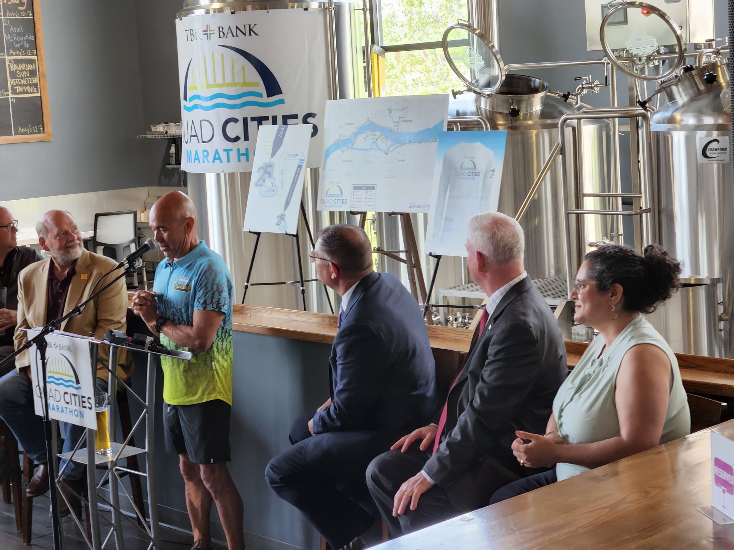 Rock Valley Physical Therapy and TBK Quad Cities Marathon make